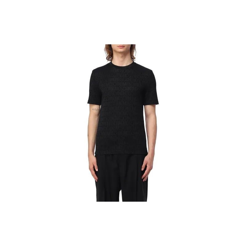 MOSCHINO T-Shirts Men Black-2