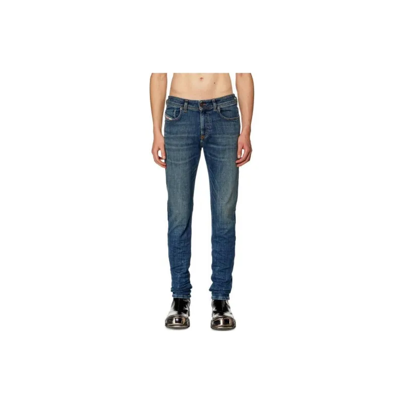 DIESEL 2005 D-Fining Mid-rise Tapered-leg Jeans-2