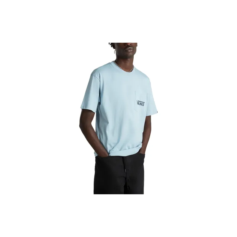 Vans Classic Back T-Shirt Men Blue-4