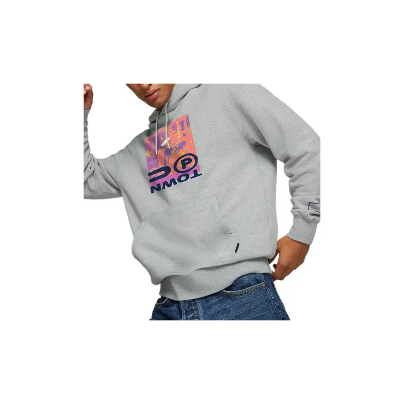 PUMA Sweatshirts Unisex Gray-3