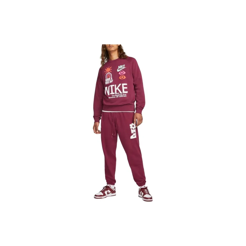 Nike Sportswear Sweatshirt Men's Brick Red-4