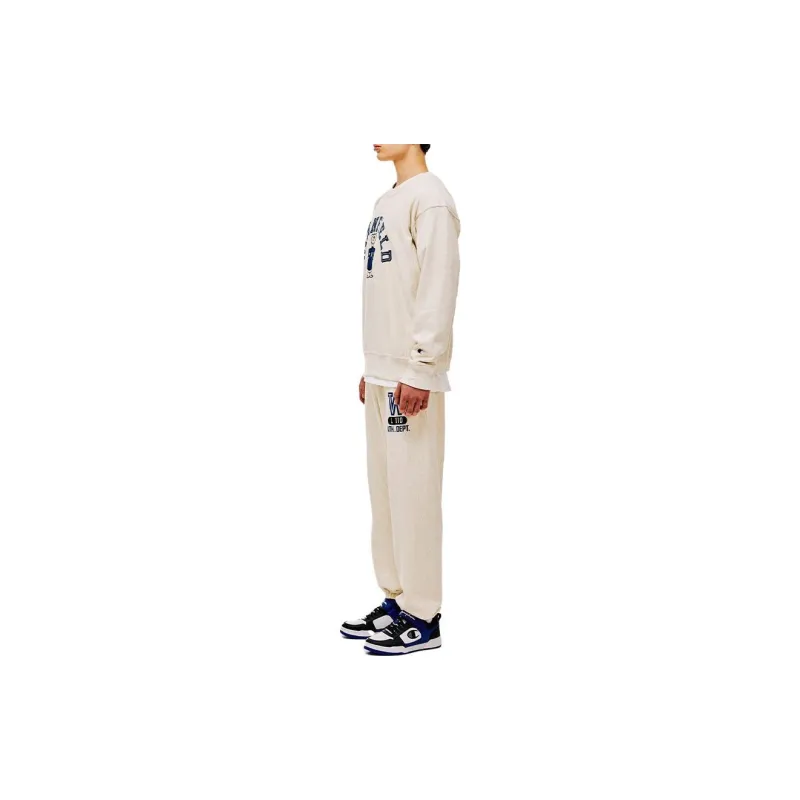 Champion Casual Pants Men Cream-3