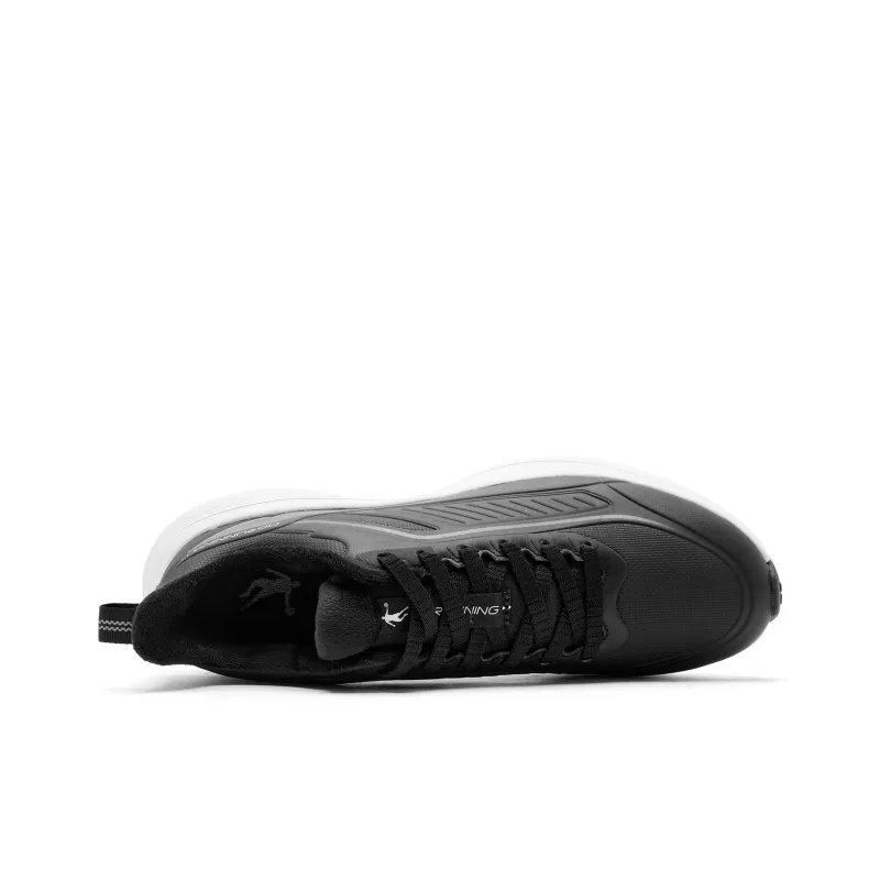 QIAODAN Rainwing 4.0 Running Shoes Men Low Top Black/Lightning Gray-3