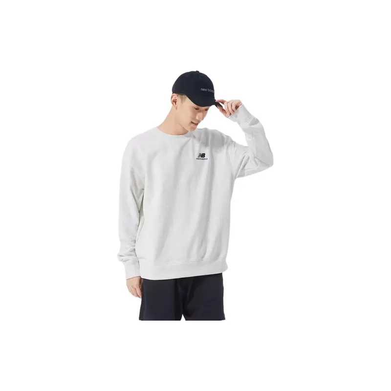 New Balance Sweatshirt Unisex Light Gray-4