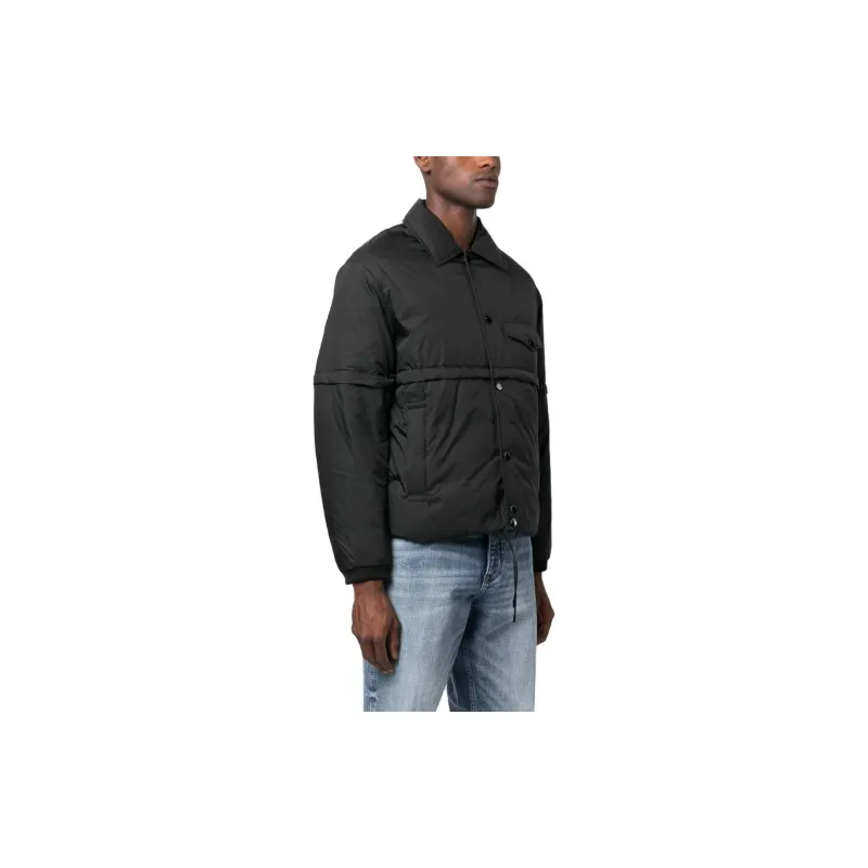 EMPORIO ARMANI FW23 Jackets Coats Men's Black-3