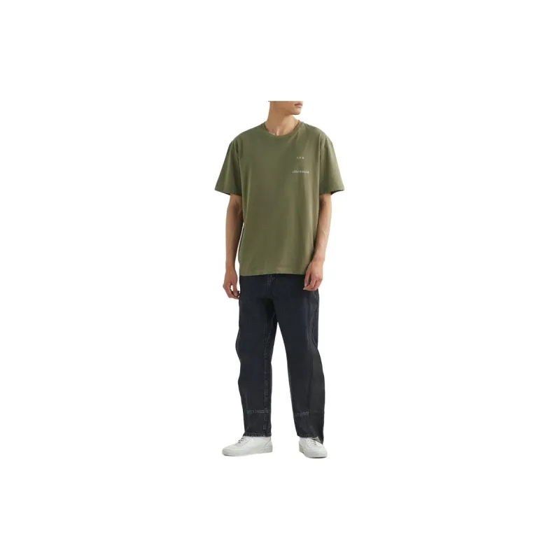 FRAME T-Shirts Men Green-1