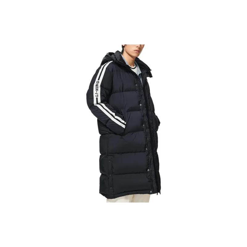 LiNing Down Jacket Unisex Black-3