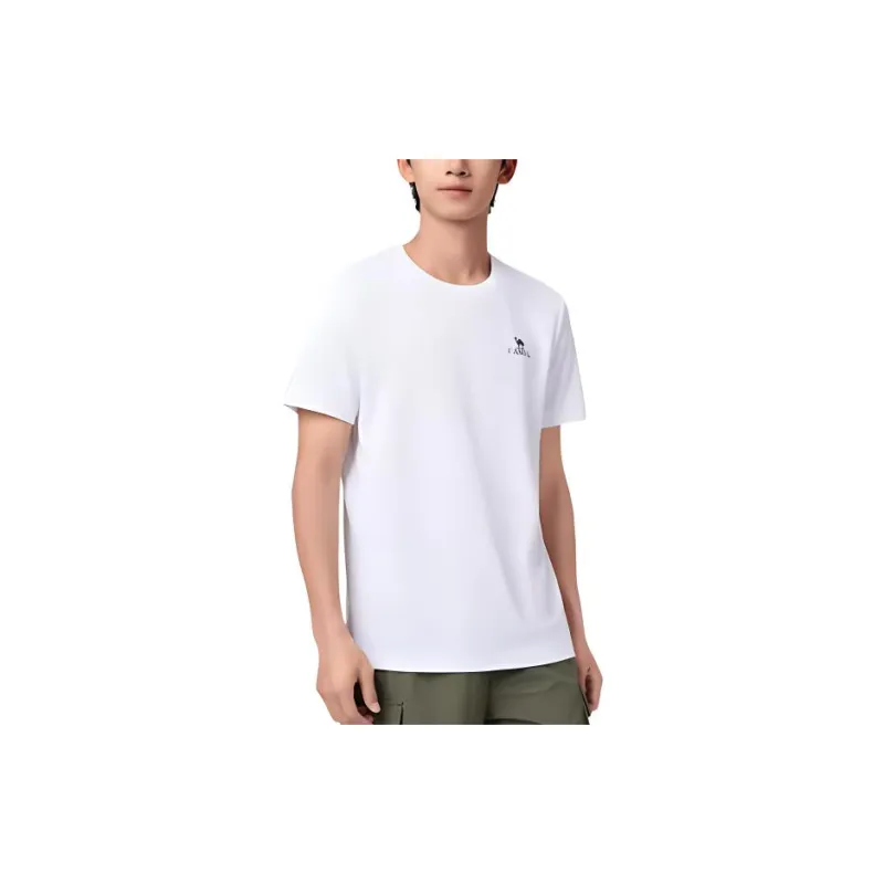 CAMEL Sports Running Fitness Quick Dry Basic Versatile Short Sleeved T Shirts Men's-9