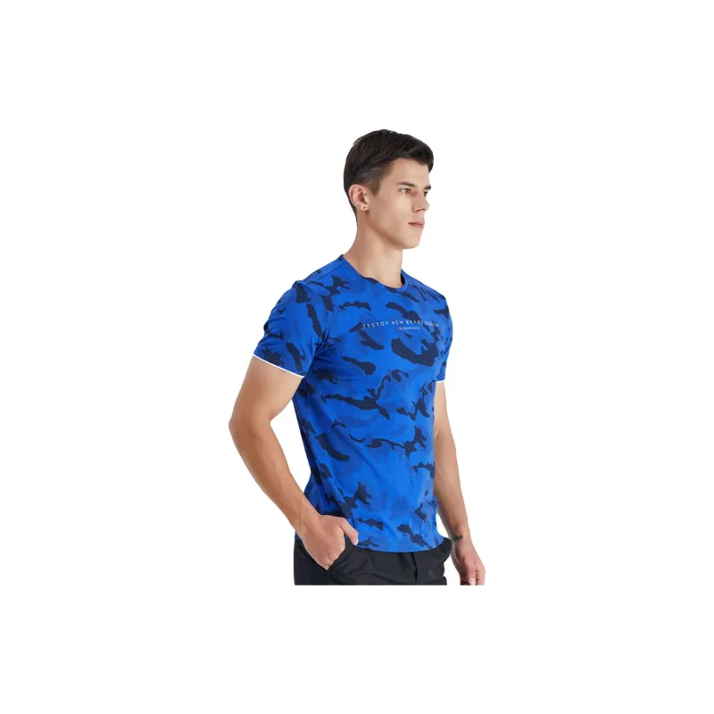 Tectop T Shirt Unisex Royal Blue-3