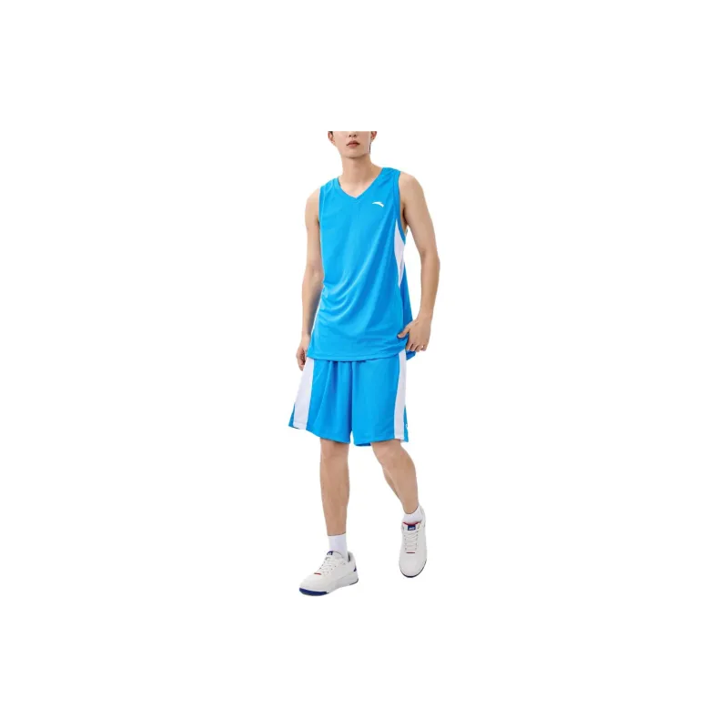 Anta Basketball Collection Casual Sportswear Men's Royal Blue/Pure White-2
