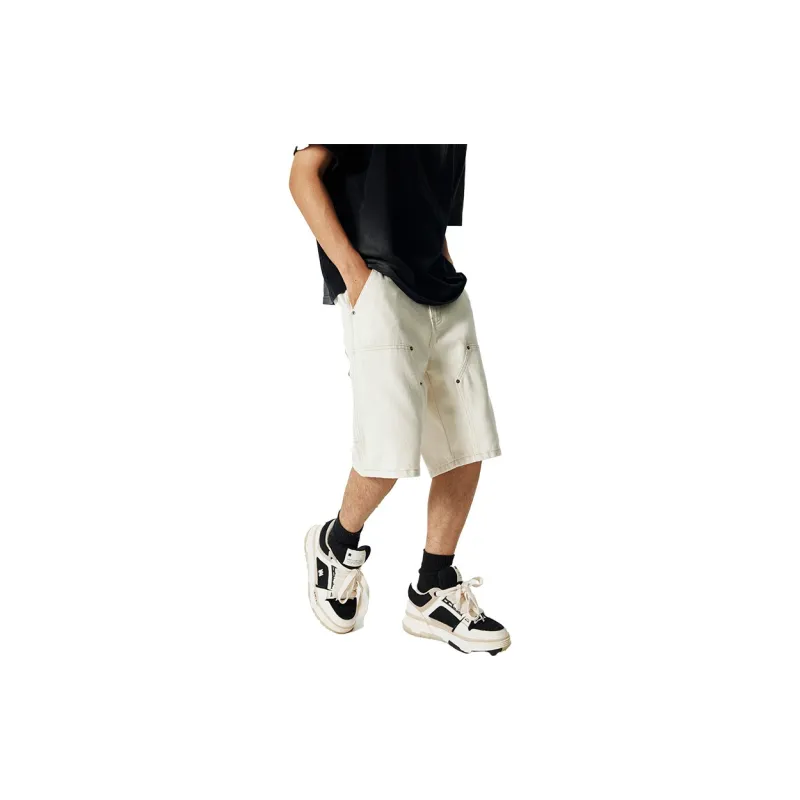 GTRG Casual Shorts Unisex White-4
