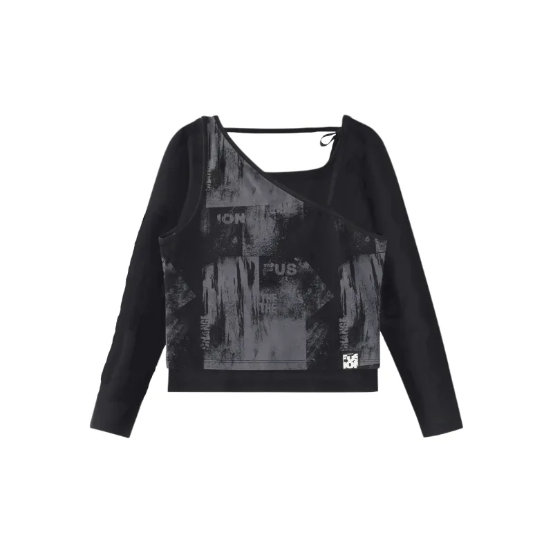 FILA FUSION FILA FUSION X T Shirt Women's Jet Black-1