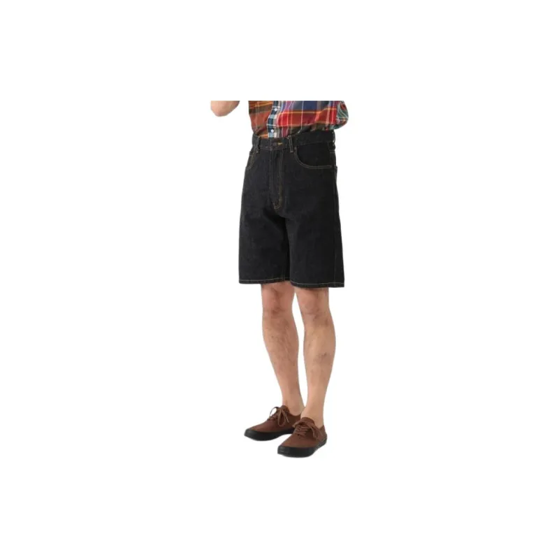 Beams Denim Shorts Men-5