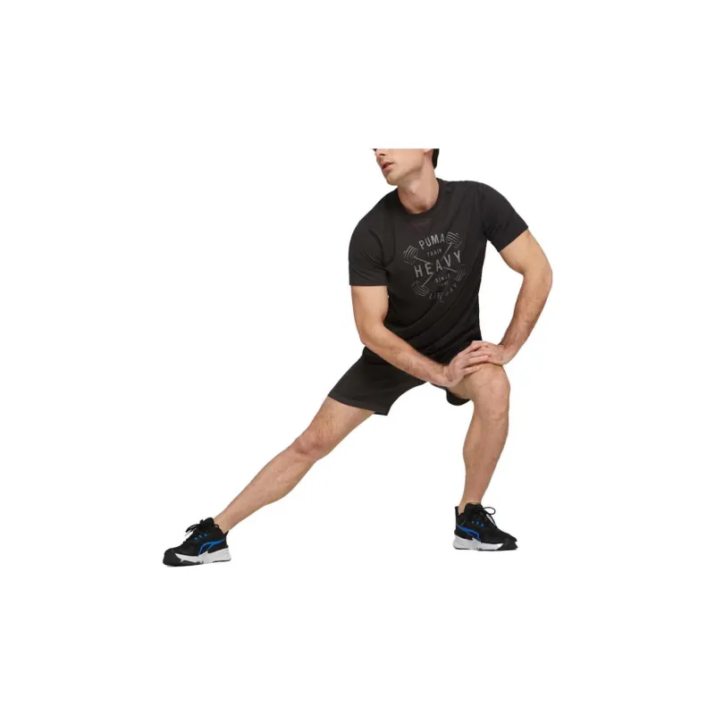 PUMA TRACK MEET T-Shirts Men Black-2