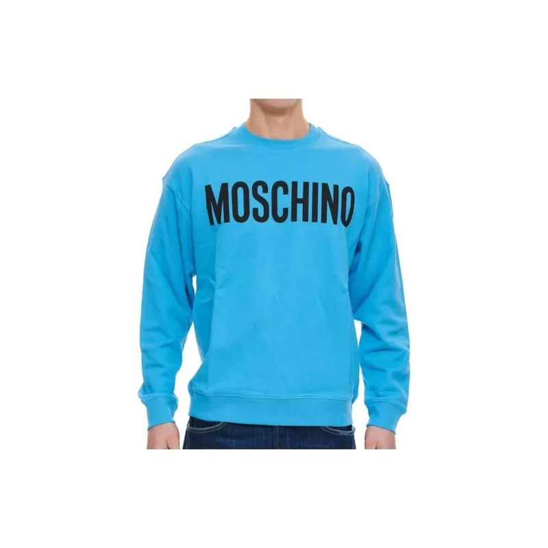 MOSCHINO Sweatshirts Men Blue-1