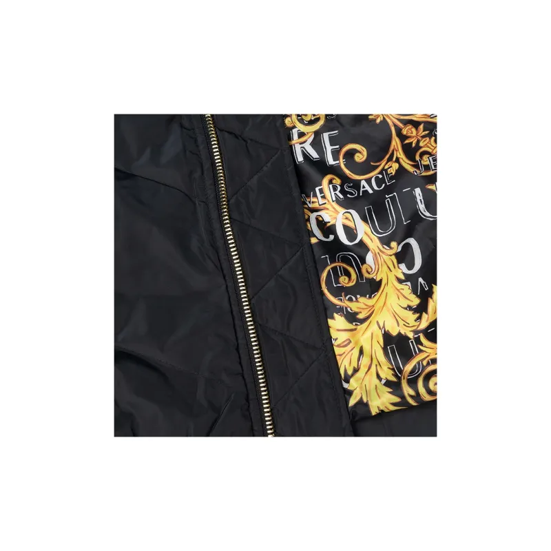 VERSACE JEANS COUTURE SS23 Down Jacket Men's Black-5