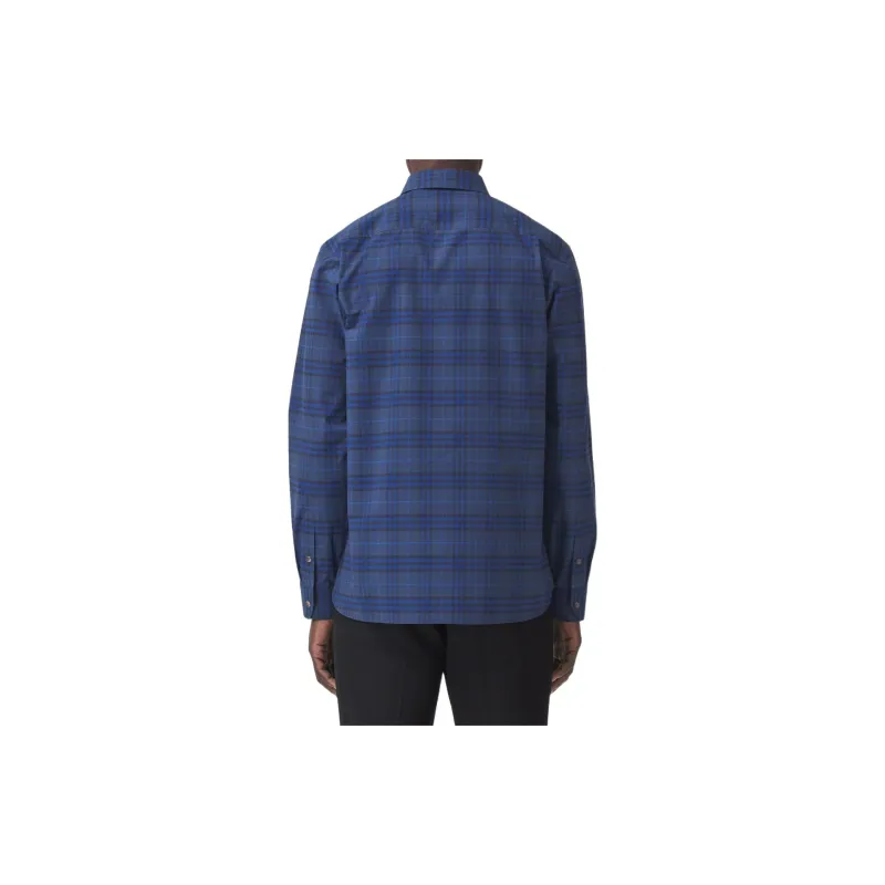 Burberry Check print Long sleeve Shirt-2