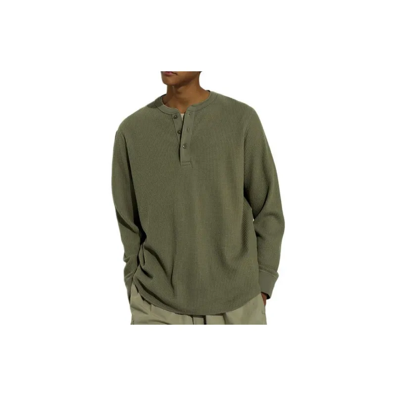 UNIQLO Sweatshirt Men's Dark Green-2