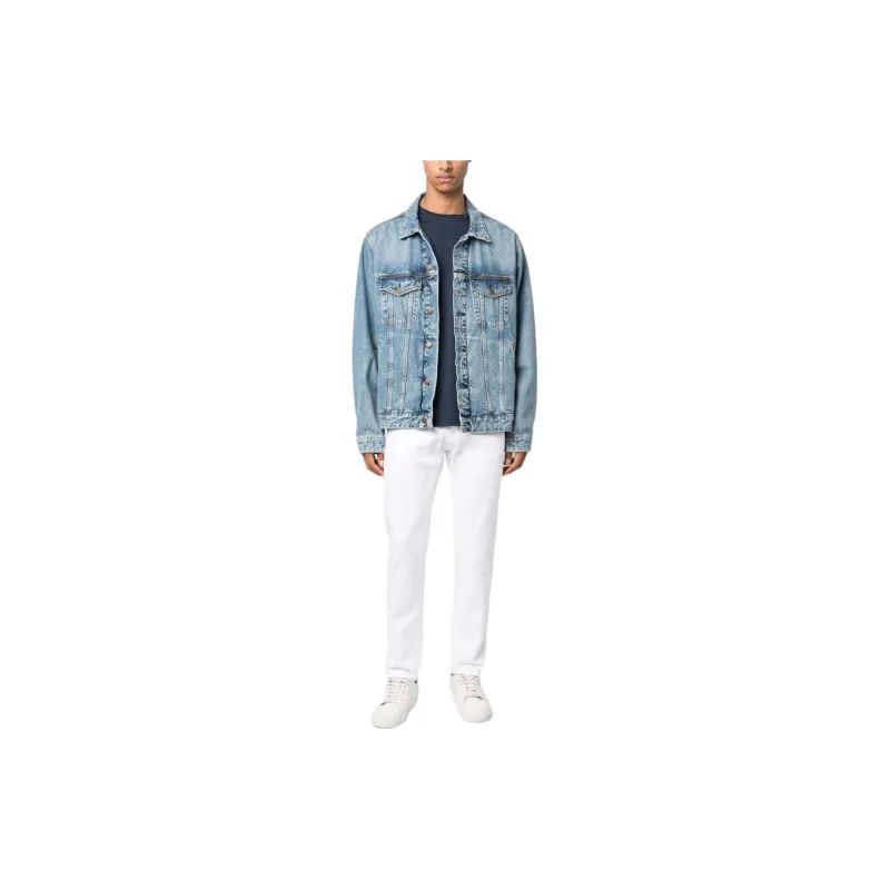 Dondup Logo plaque Tapered Jeans-1