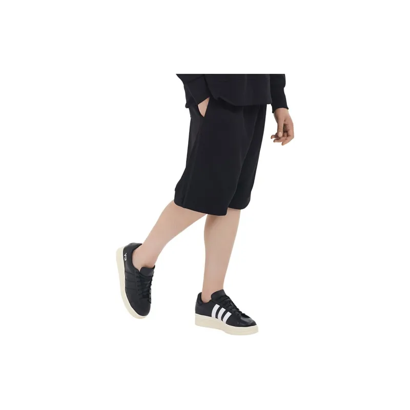 Y 3 Casual Shorts Unisex Black-5