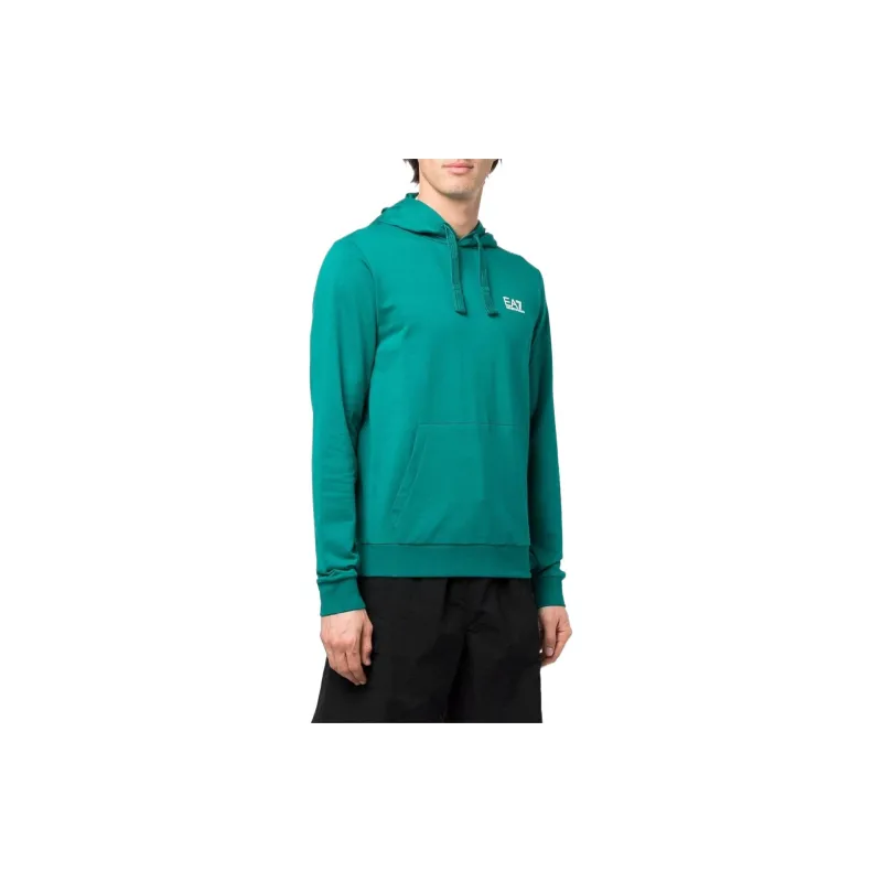 EMPORIO ARMANI EA7 SS22 Sweatshirt Men's Green-3