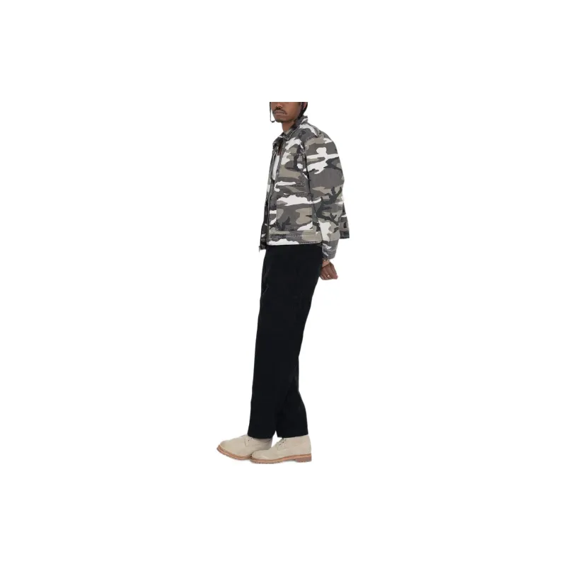 Stussy Camo Zip Work Jacket-4