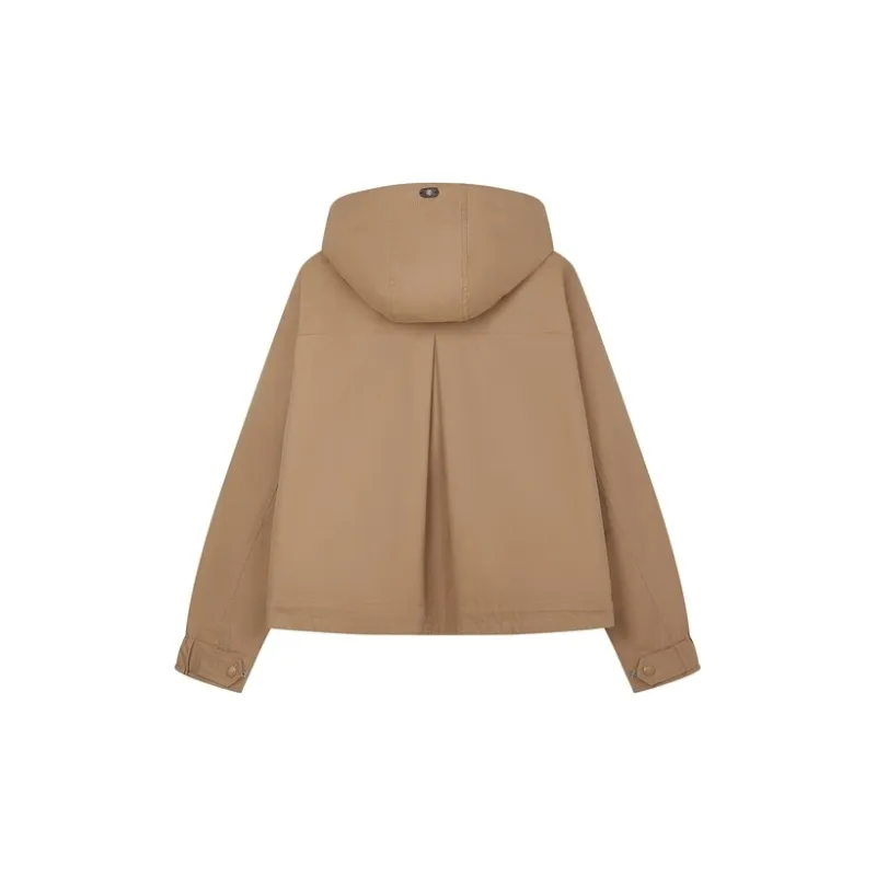 Teenie Weenie Jackets & Coats Women's Khaki-1