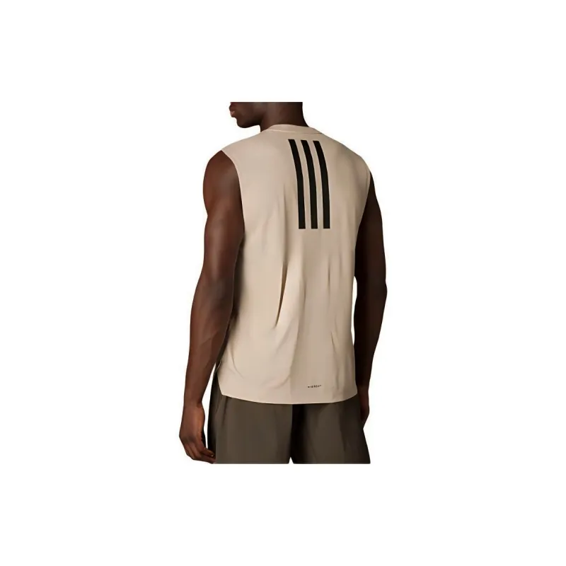 Adidas Tank Tops Men's Light Umber/Black-3