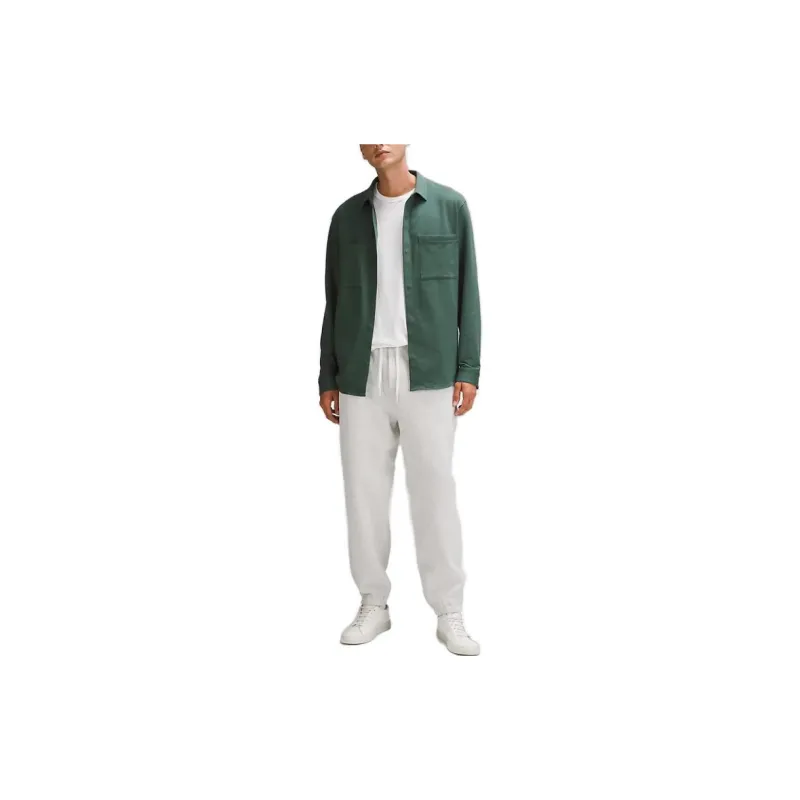 Lululemon Soft Knit Overshirt French Terry Shirt Men's-16