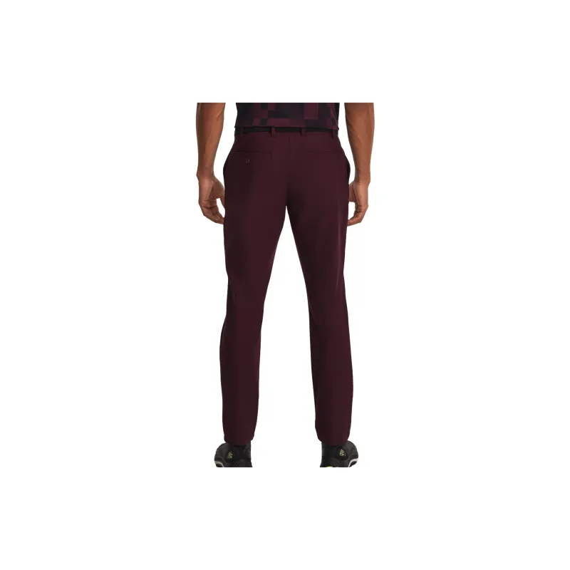 Under Armour Casual Pants Men Burgundy-3