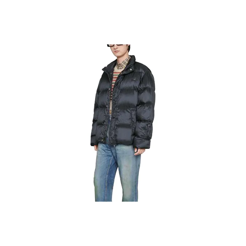 GUCCI 'think/thank' Print Padded Jacket-3