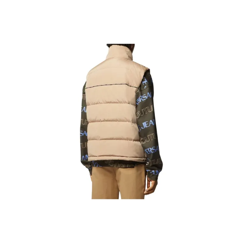 VERSACE JEANS COUTURE Logo patch Quilted Gilet-6