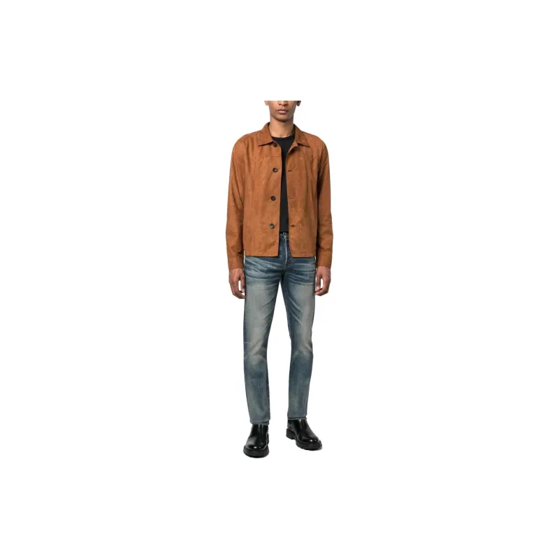Giorgio Brato Jackets Men Brandy Brown-2