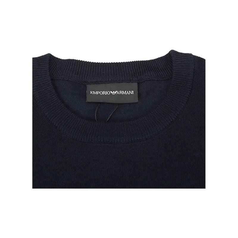 EMPORIO ARMANI Knitwear Men's Navy Blue-2