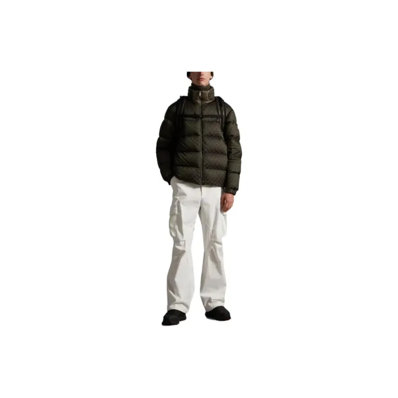 Moncler Down Jackets Men Green-1
