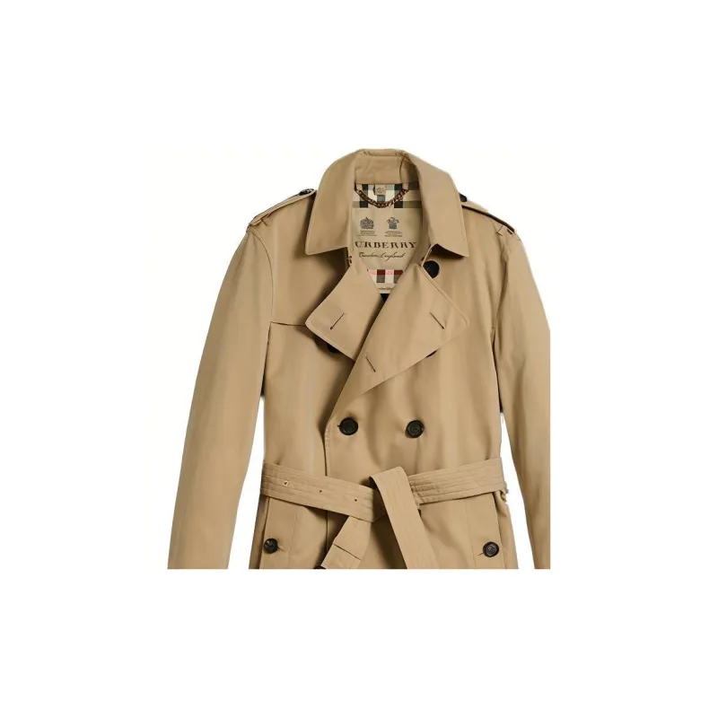 Burberry Trench Coat Men's Khaki-1