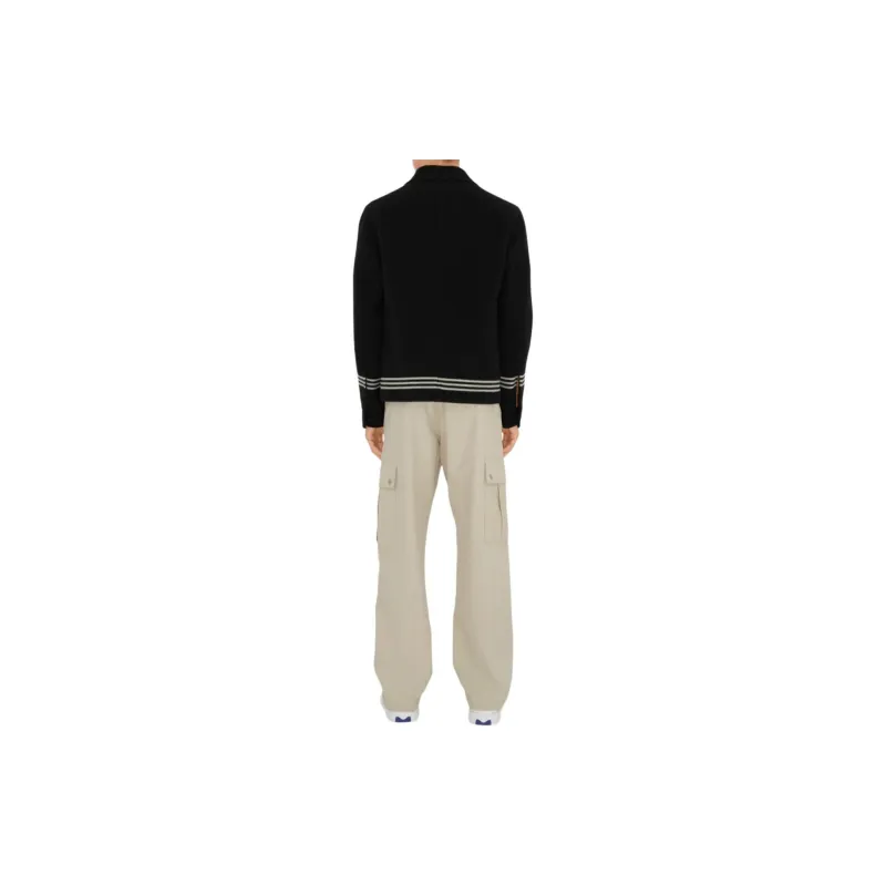 Burberry Ekd Motif Long Sleeved Jacket-2
