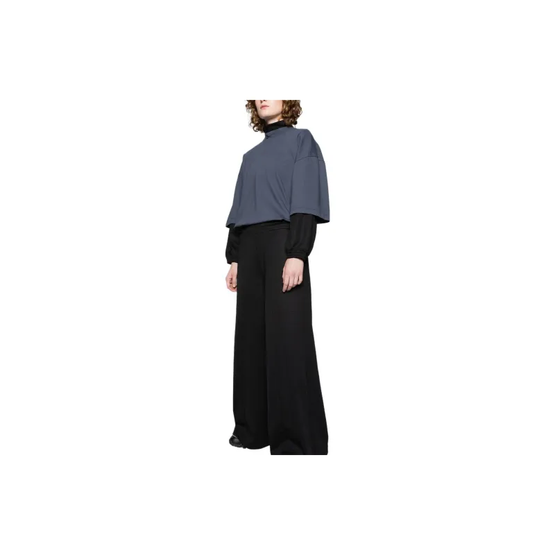 Reebok Wide-leg Cotton-blend Track Pants-1