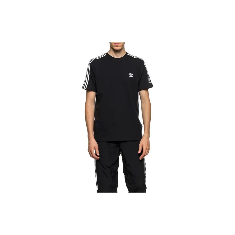 adidas originals 3-Stripes Tee Black-6