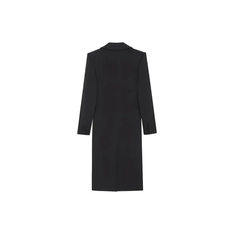 SAINT LAURENT Tailored Single-breasted Coat-1