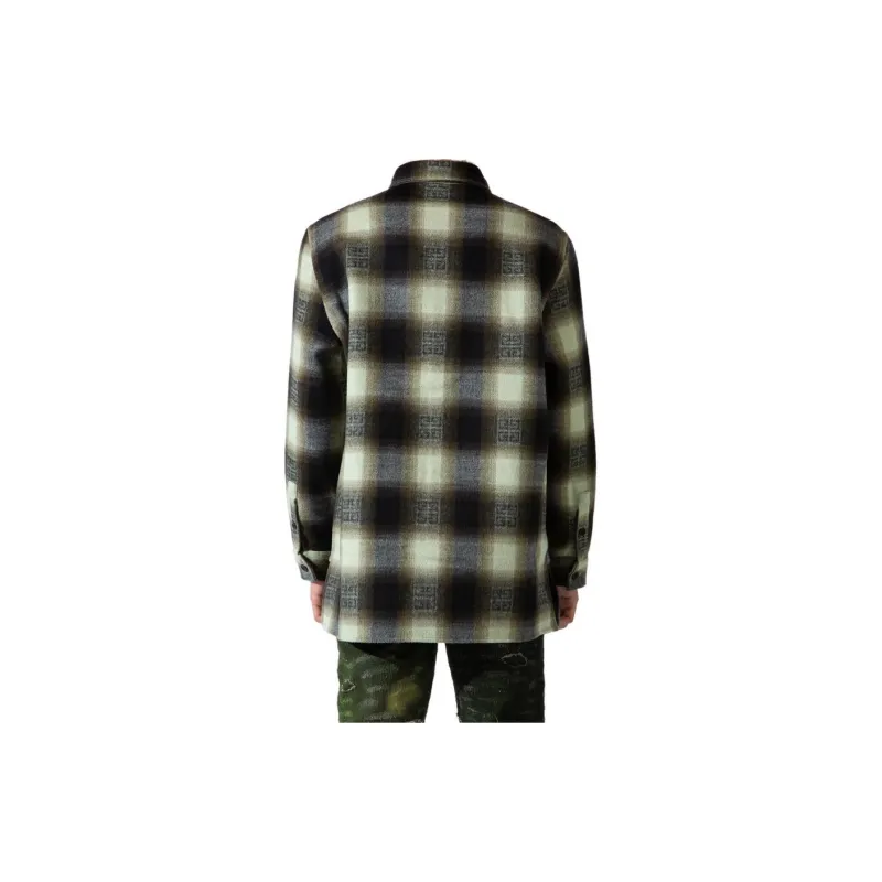 Givenchy Classic Fit All Over Print Long Sleeve Overshirt-6