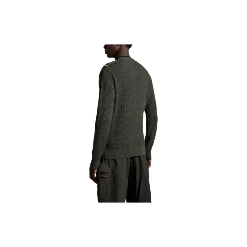 Moncler Sweaters Men Olive Green-2