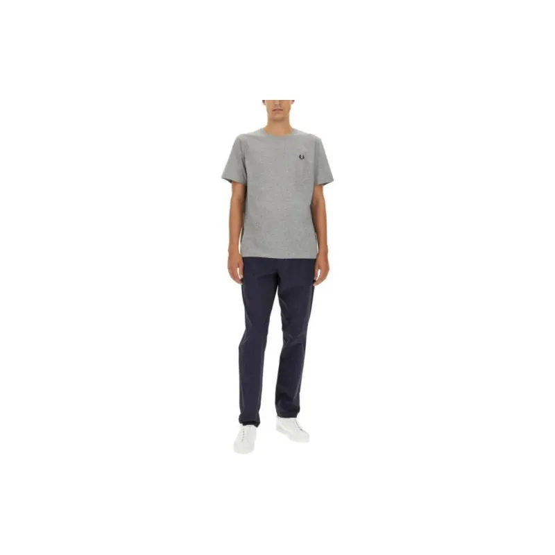 FRED PERRY Embroidered Logo Short-sleeve T-shirt-2