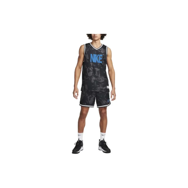 Nike DNA Basketball Shorts Men's Dark Gray/Black/Starry Blue-2
