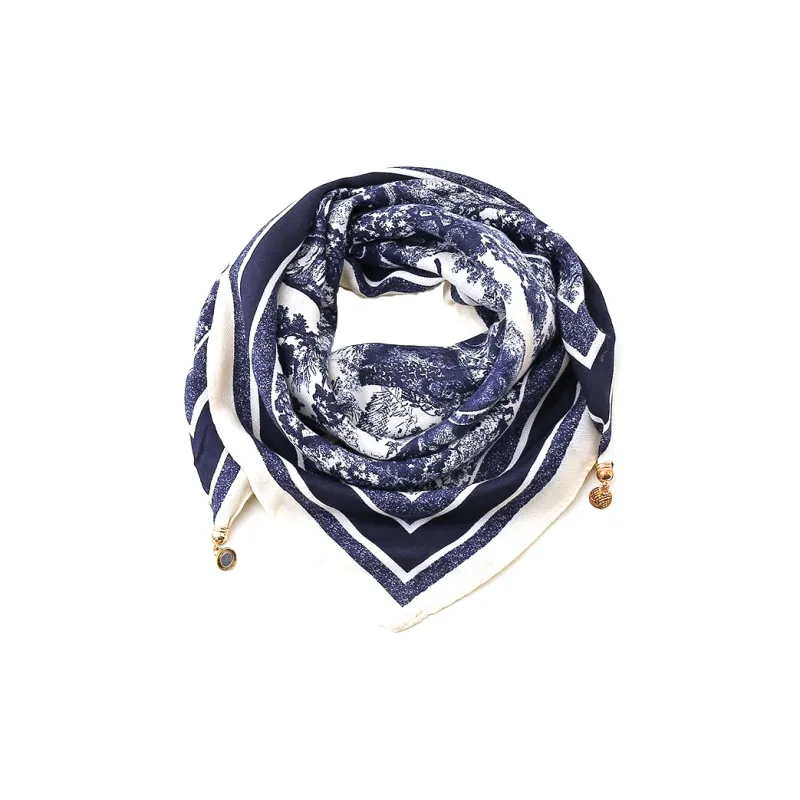 Mulinsen Polyester Knit Scarves Women's-7