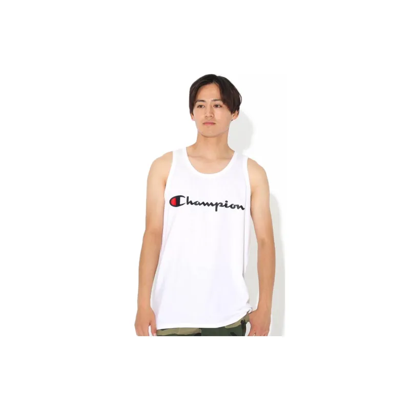 Champion Tank Tops Unisex White-2