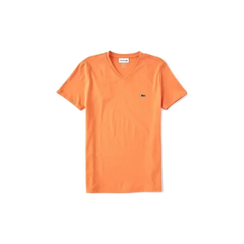 LACOSTE T Shirts Men Orange-1