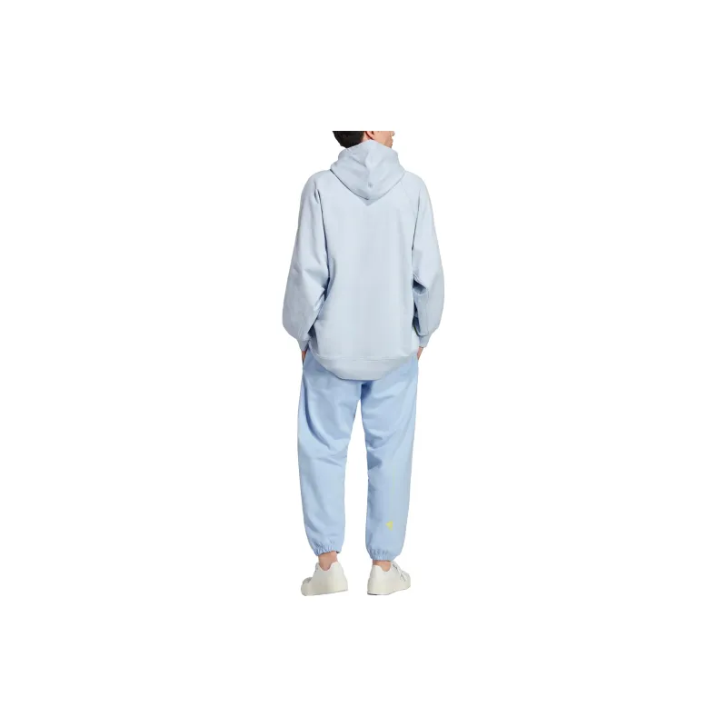 Adidas Knitted Sweatpants Unisex Light Blue-5