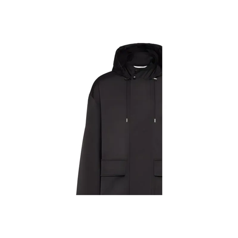 RED VALENTINO Parka Coats Men Black-6