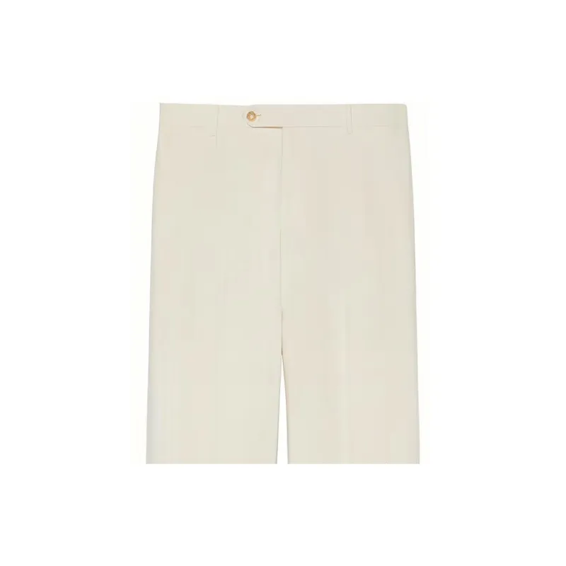 GUCCI FW22 Casual Pants Men's White-1